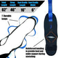 Stretching Strap Hamstring Stretcher - Stretching Equipment, Stretching Bands, Foot Stretcher, Calf Stretcher, Leg Stretcher, Ankle Stretcher Stretch Band, Ligament Stretching Belt, Stretch Strap