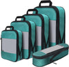 Compression Packing Cubes for Suitcases,5 Set Travel Essentials, Lightweight