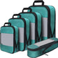 Compression Packing Cubes for Suitcases,5 Set Travel Essentials, Lightweight